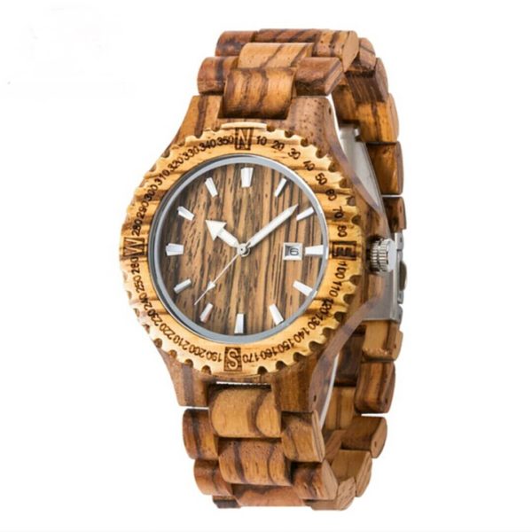 Houten horloge voor dames voor de perfecte festival look